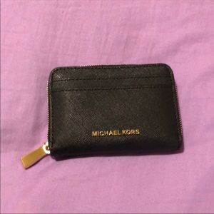 Mk black authentic wallet